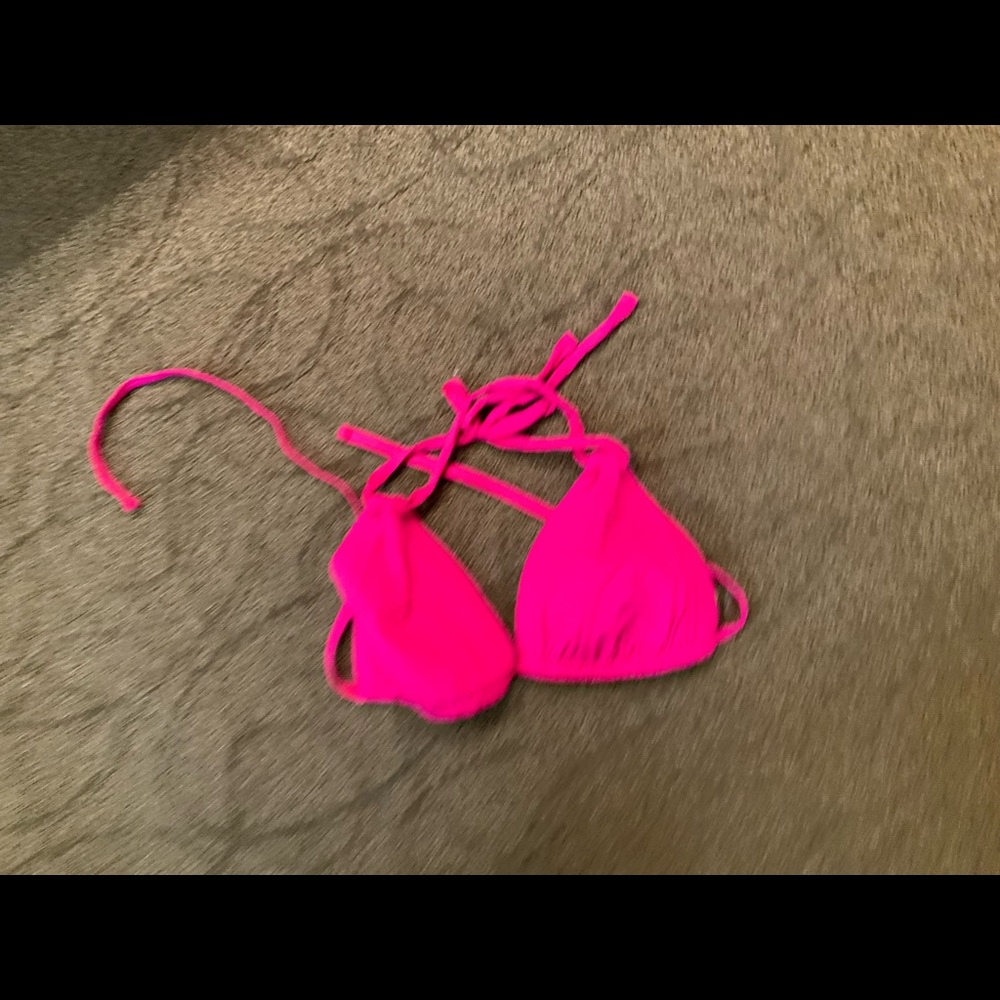 Lascana bikini top hot pink 34c